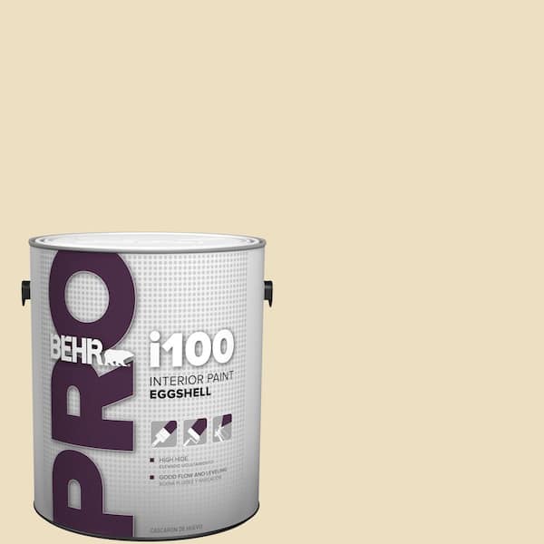 BEHR PRO 1 gal. #ECC-23-1 Golden Haystack Eggshell Interior Paint