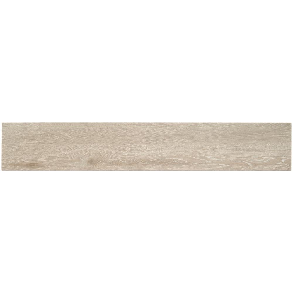 Mulberry Matte Brown Large Format Porcelain Wood Look Tile