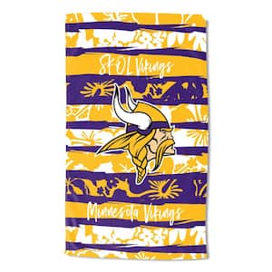 NFL Vikings Cotton/Polyester Blend Multi Color Pocket Beach Towel
