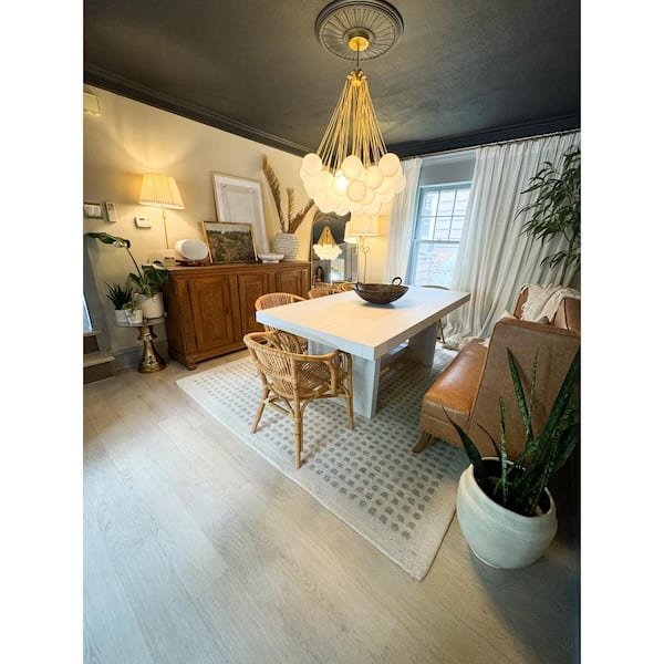 Canadian Hewn Oak 4 MIL x 6 in. W x 36 in. L Grip Strip Water Resistant Luxury Vinyl Plank Flooring (480 sqft/pallet)
