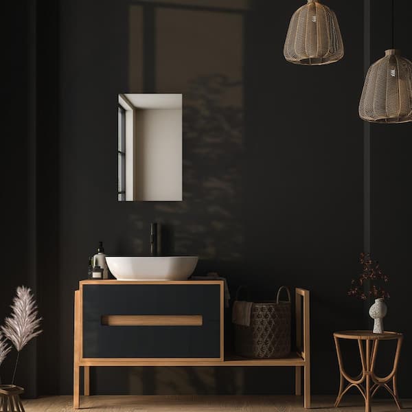 Royale 24 in. W x 40 in. H Rectangular Medicine Cabinet with Mirror Defogger, Removable 3X Magnifying Mirror,Right Hinge