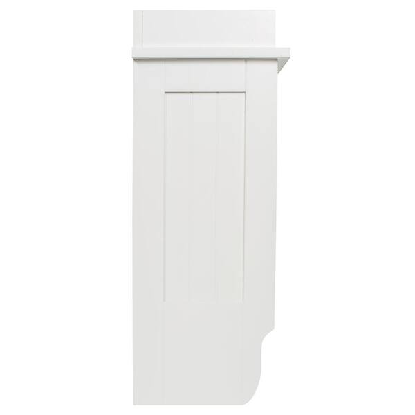 Cersei 19.5 W x 26 H x 8 D Wall Mounted Bathroom Shelves Latitude Run Finish: White