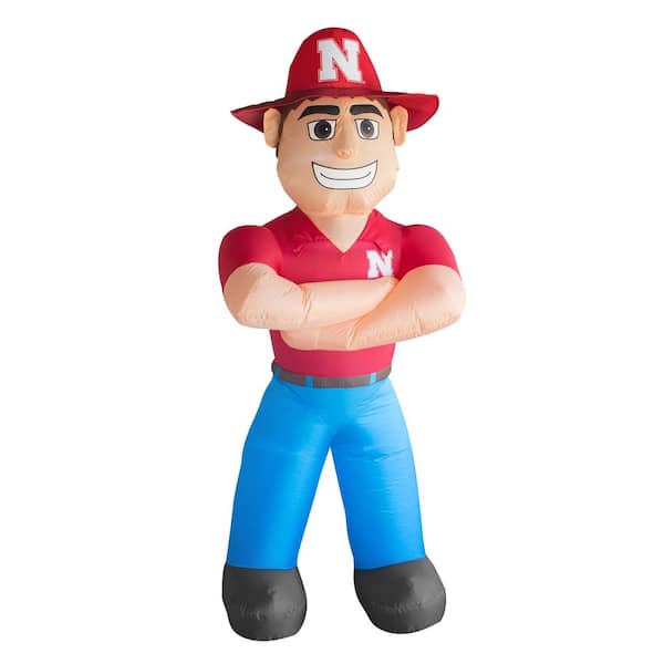 logobrands 7 ft. Nebraska Cornhuskers Inflatable Mascot