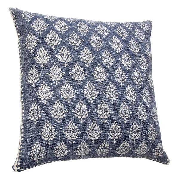 indigo blue throw pillows