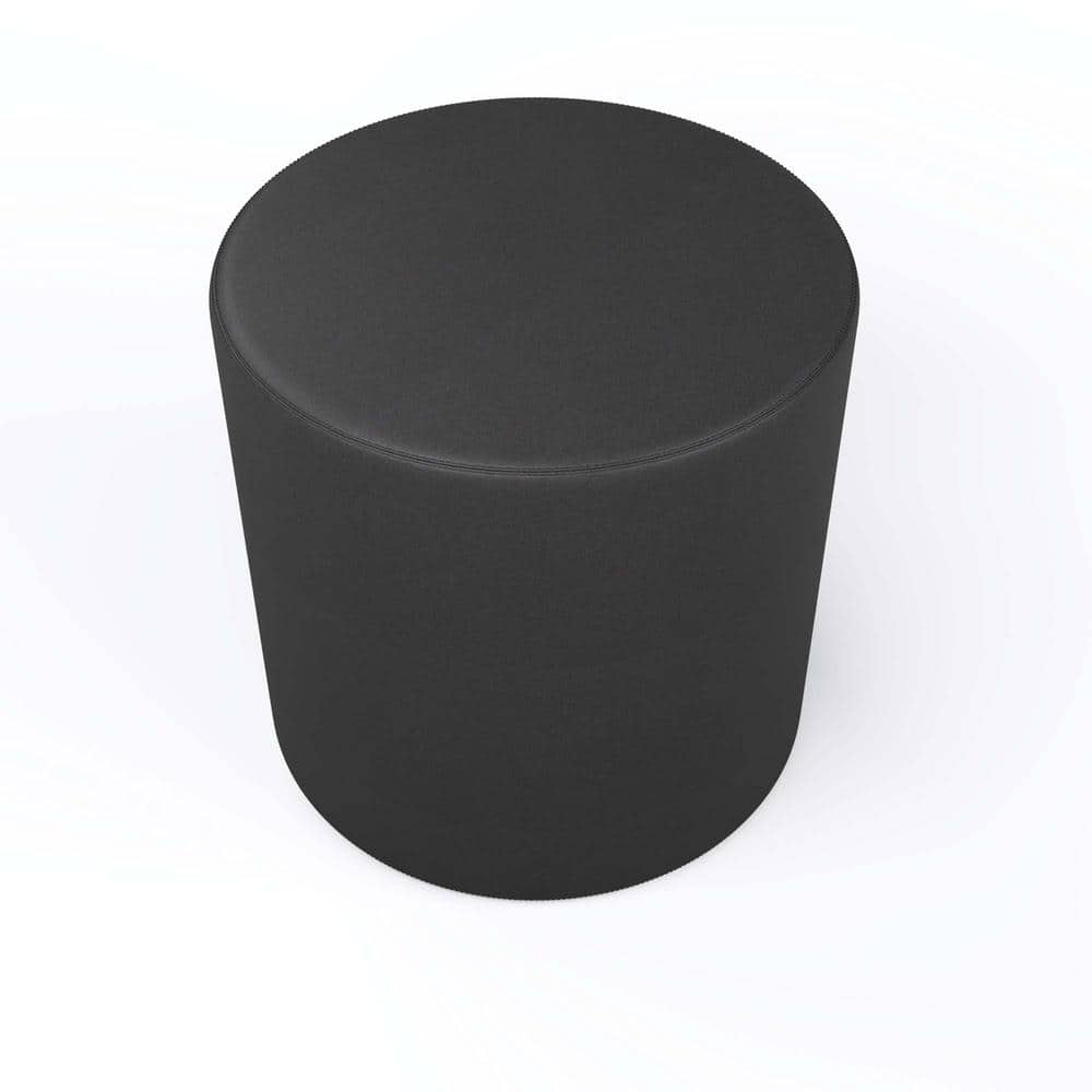Versa Soft Seat Round Classroom Chair Modular Flexible Seating Vinyl Ottoma