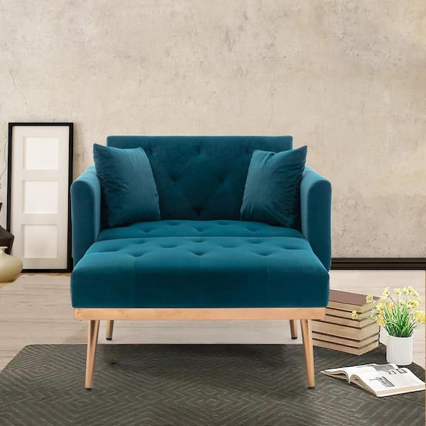 teal chaise lounge sofa