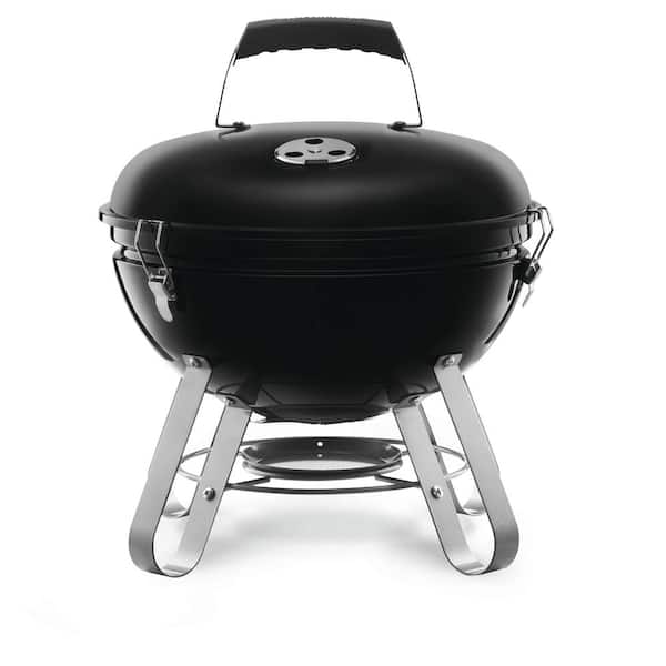 NAPOLEON 14 in. Portable Kettle Charcoal Grill in Black