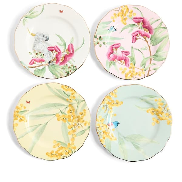 Miranda Kerr Australiana Plate 7.9in Mixed, Set of 4