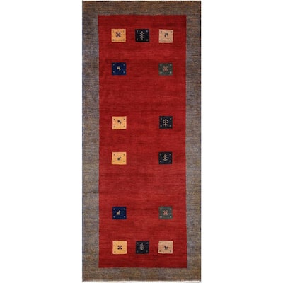 Tribal Red/Multi 2 ft. 10 in. x 7 ft. Geometric Area Rugs