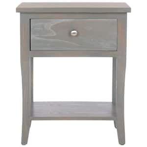 Coby Gray Storage End Table