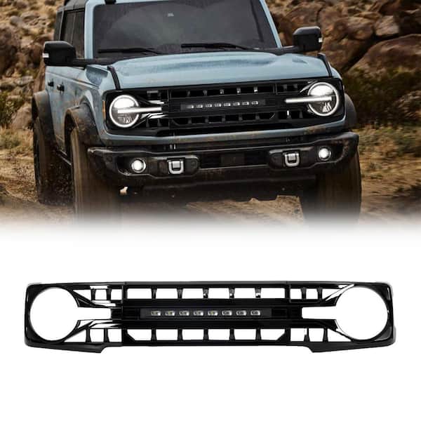 AMERICAN MODIFIED Armor Grille for 2021 to 2023 Ford Bronco w/Off Road Lights