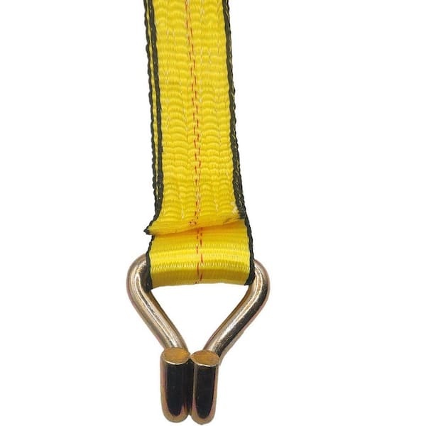 EVEREST 2 in. x 30 ft. Ratchet Tiedown Strap with DJ-Hook S1023