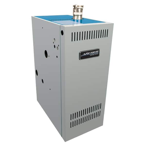 Highlander 85% AFUE 3-Section Natural Gas Water Boiler with 70,000 BTU Input and 60,000 BTU DOE Heating Capacity