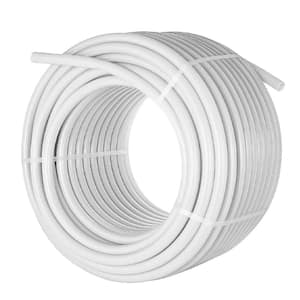 Oxygen Barrier 1/2 in. x 1000 ft. White Pex-A Tubing for Hydronic Radiant Floor Heating, Flexible