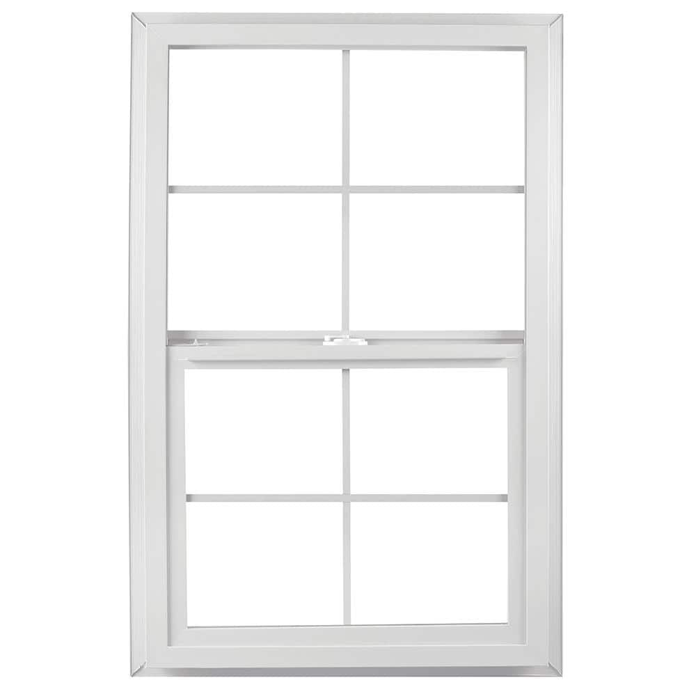 Ply Gem 23.5 In. X 47.5 In. Select Series White Vinyl Single Hung ...