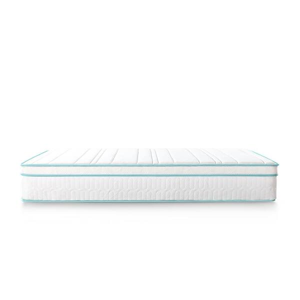 Zinus Full Medium 12 in. Memory Foam Euro Top Spring Hybrid Mattress