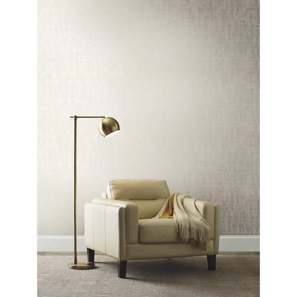 Ronald Redding Pearl Liquid Metal Paper Unpasted Matte Wallpaper (27 in. x 27 ft.)