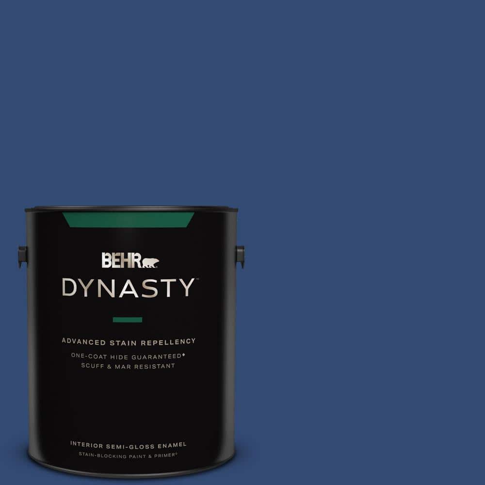 Defi-Rust Acrylic Latex Enamel Navy Blue High Gloss 1 gal.
