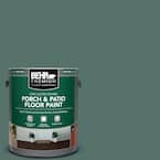 1 gal. #480F-6 Shaded Spruce Low-Lustre Enamel Interior/Exterior Porch and Patio Floor Paint