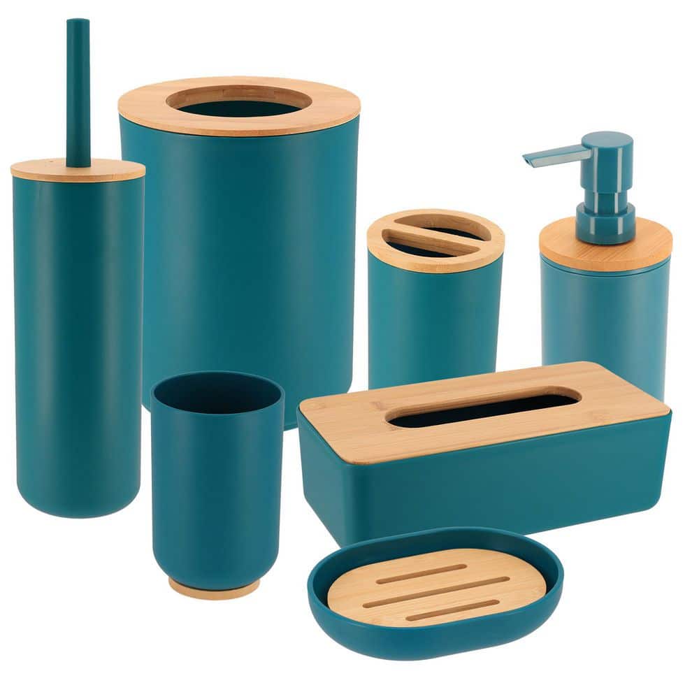 Flat toilet accessories set - Clou store_