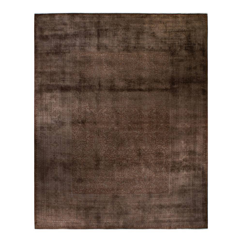 Fine Vibrance Brown 15 ft. 6 in. x 12 ft. 6 in. Handmade Area Rug price history on PriceWatchPro