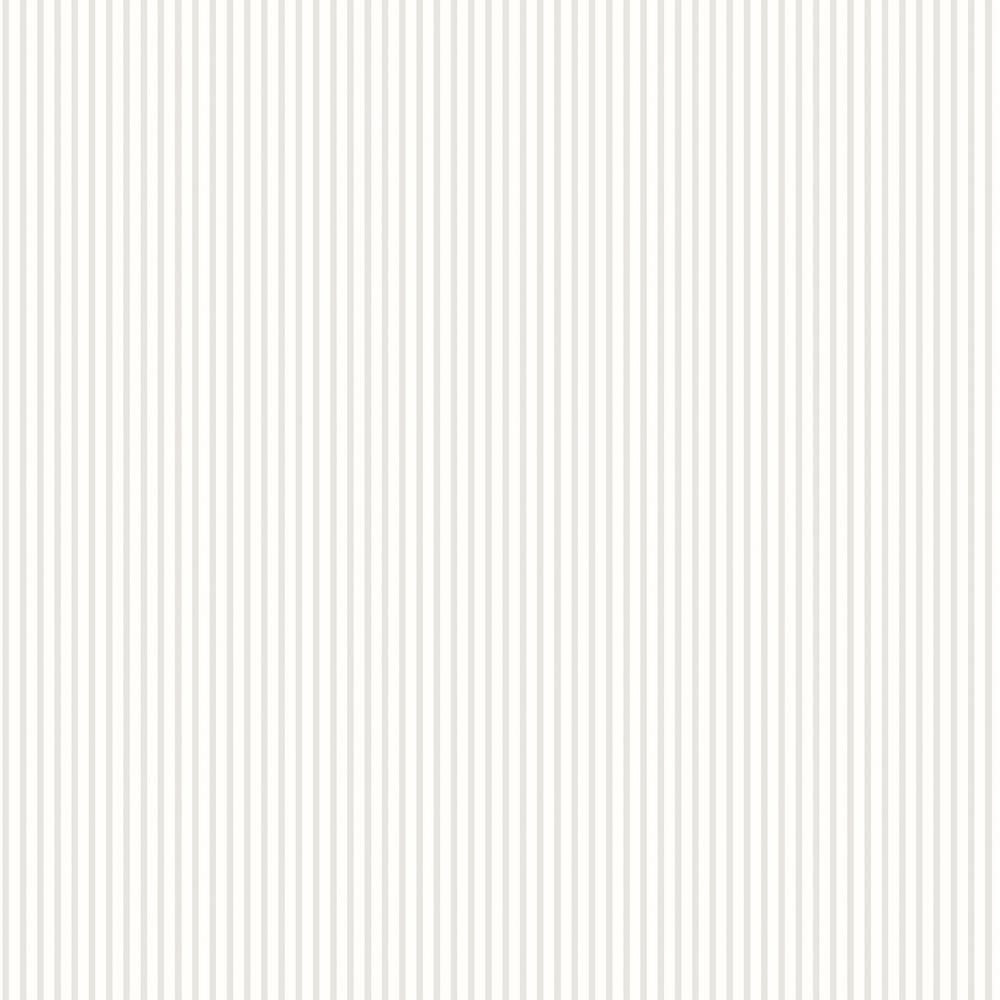 Candy Stripe Grey Matte Finish Non-Woven Paper Non-Pasted Wallpaper Roll