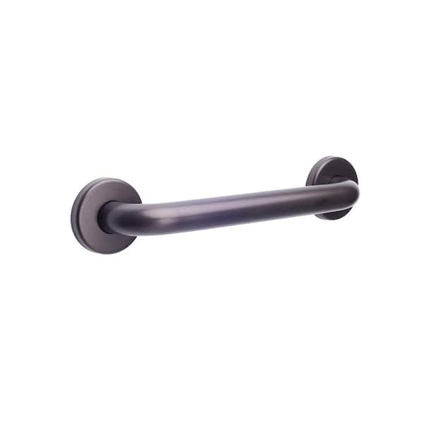 CSI Bathware Straight 32 in. x 1.25 in. in. Concealed Flange Grab Bar in Oil Rubbed Bronze