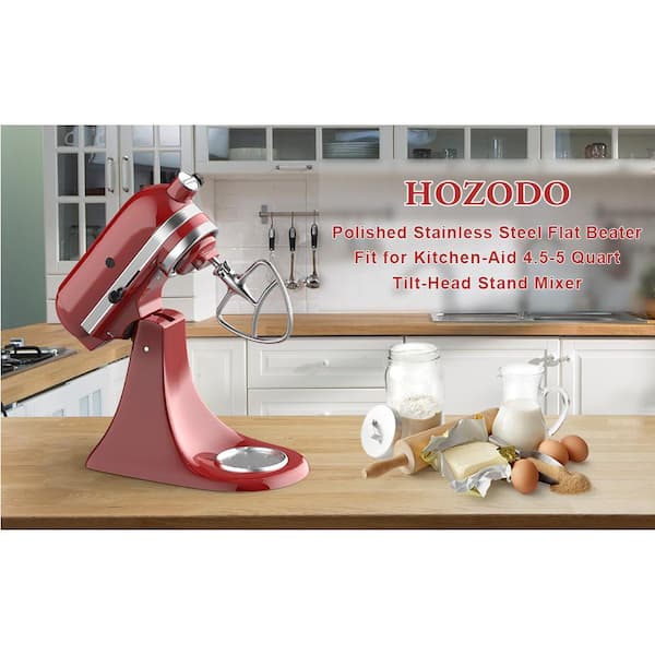 Stainless Steel Beaters for KitchenAid Stand Mixer, Dishwasher Safe