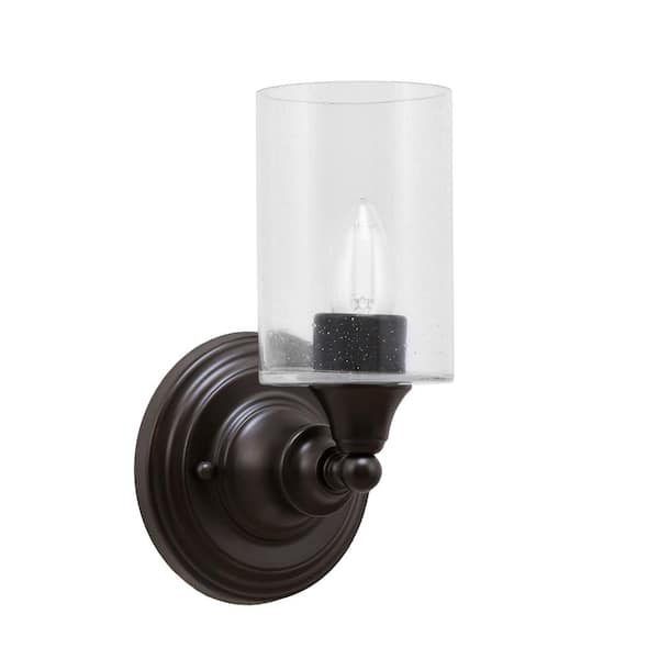 Fulton 1-Light Espresso Wall Sconce
