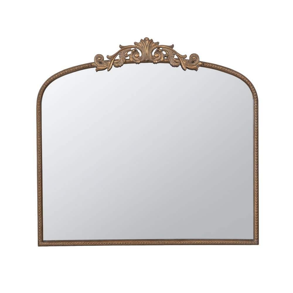 40 in. W x 31 in. H Rectangular Iron Framed Wall Mount Modern Decor Bathroo