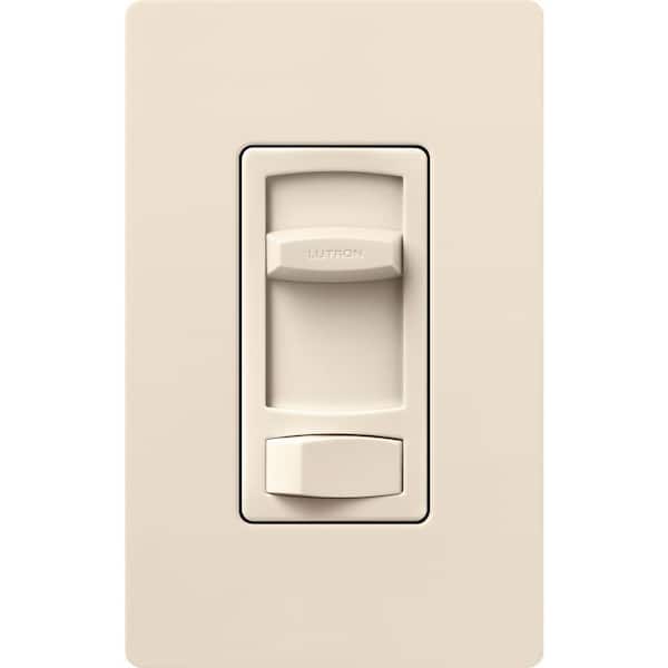 Skylark Contour 1.5 Amp Single-Pole/3-Way, Quiet 3-Speed Fan Control - Light Almond (CTFSQ-F-LA)
