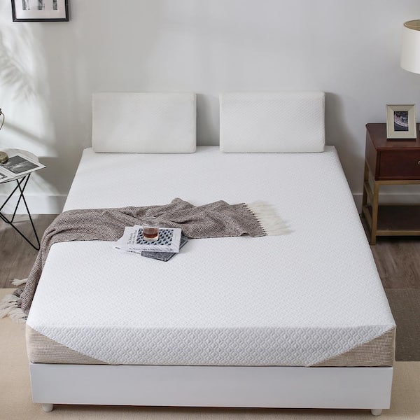 8 in. Soft Full Size Memory Foam Bed Mattress Medium Firm Breathable  Pressure Relieve