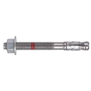 1/2" X Length ~ 6" W  washer & bolt 4 PK WEDGE Cement Anchor,Hammer Strike Pin 