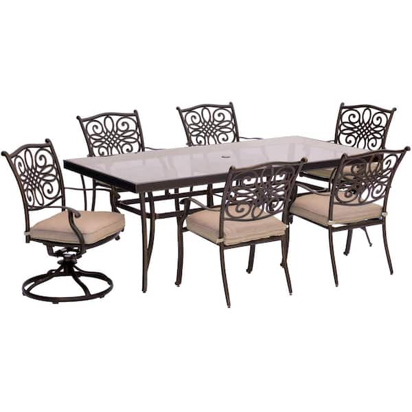 Extra Large Glass Top Dining Table, Extra Large Outdoor Dining Chairs