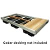 Multinautic 5 ft. x 10 ft. Medium Freeboard Aluminum Floating Dock Kit  Model QPF-495 Without Cedar Decking 21568 - The Home Depot