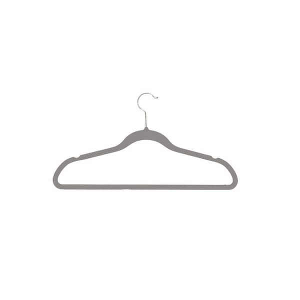 neatfreak Gray Felt Hangers 10-Pack