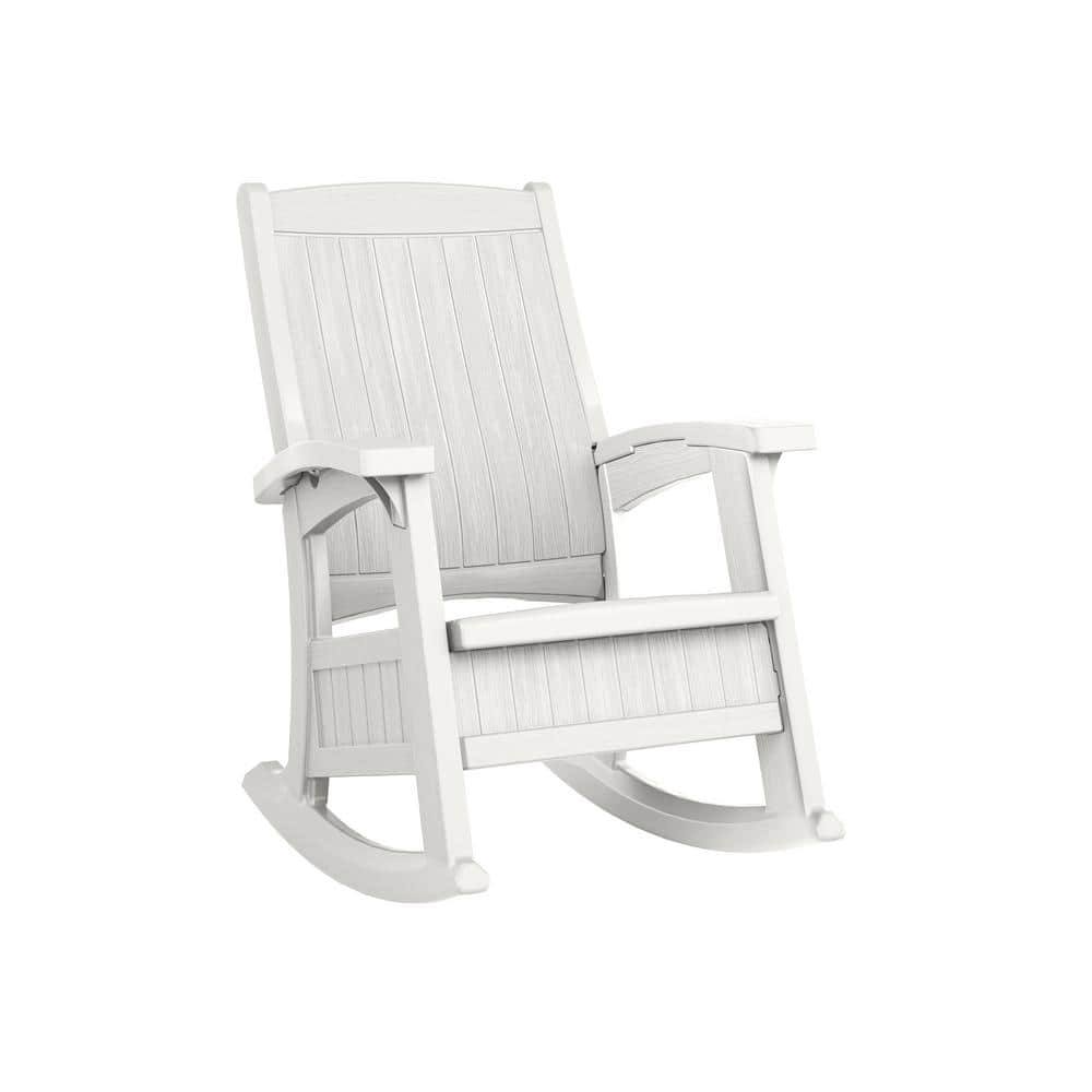 Suncast Plastic Outdoor Rocking Chair BMRC1001 The Home Depot