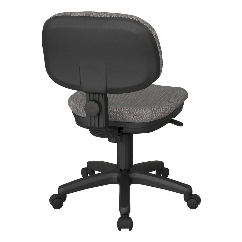 Flint Fabric Swivel Task Chair with Pneumatic Height Adjustment