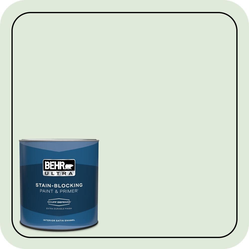 1 qt. #440E-1 Relaxing Green Extra Durable Satin Enamel Interior Paint & Primer price history on PriceWatchPro