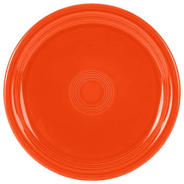 Fiesta 9 in. Poppy Bistro Buffet Plate
