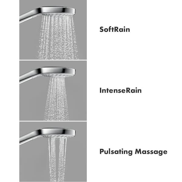 Hansgrohe Croma Select E Wall Bar Shower Set in Chrome 04790000