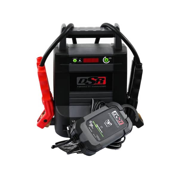 Schumacher Electric Schumacher DSR ProSeries 2000 Peak Amp 12-Volt Lithium  Ion Jump Starter and Portable Power Station with Dual USB Ports DSR128 - The  Home Depot