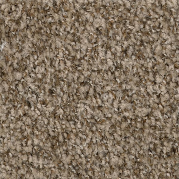 TrafficMASTER Hartsfield Color Skypoint 12 ft. Texture Beige Carpet