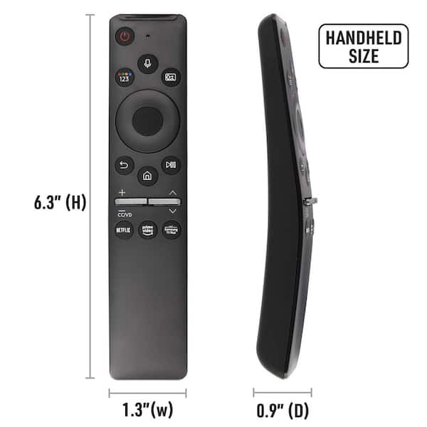 Replacement Remote Control for Samsung Smart-TV LCD LED UHD QLED TVs, with  Netflix, Prime Video Buttons
