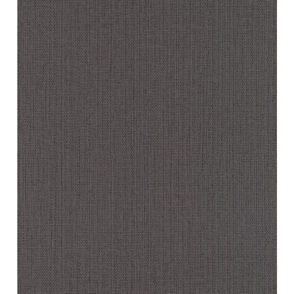 Advantage Hoshi Black Woven Vinyl Wallpaper Roll