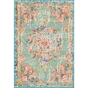 Penrose Alexis Green 2 ft. 2 in. x 3 ft. Area Rug