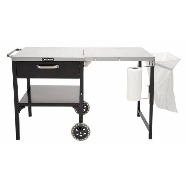 48&quot; x 24&quot; Prep &lsquo;n Cook Outdoor Table and Grill Cart 