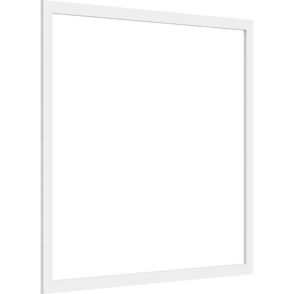 Ekena Millwork 40"W x 36"H x 3/8"P Prescott Decorative Wall Panel (Two-Piece)