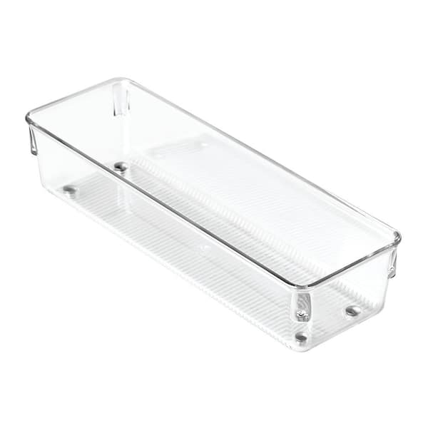 Interdesign 7-Inch Med Plus Linus Organizer, Transparent