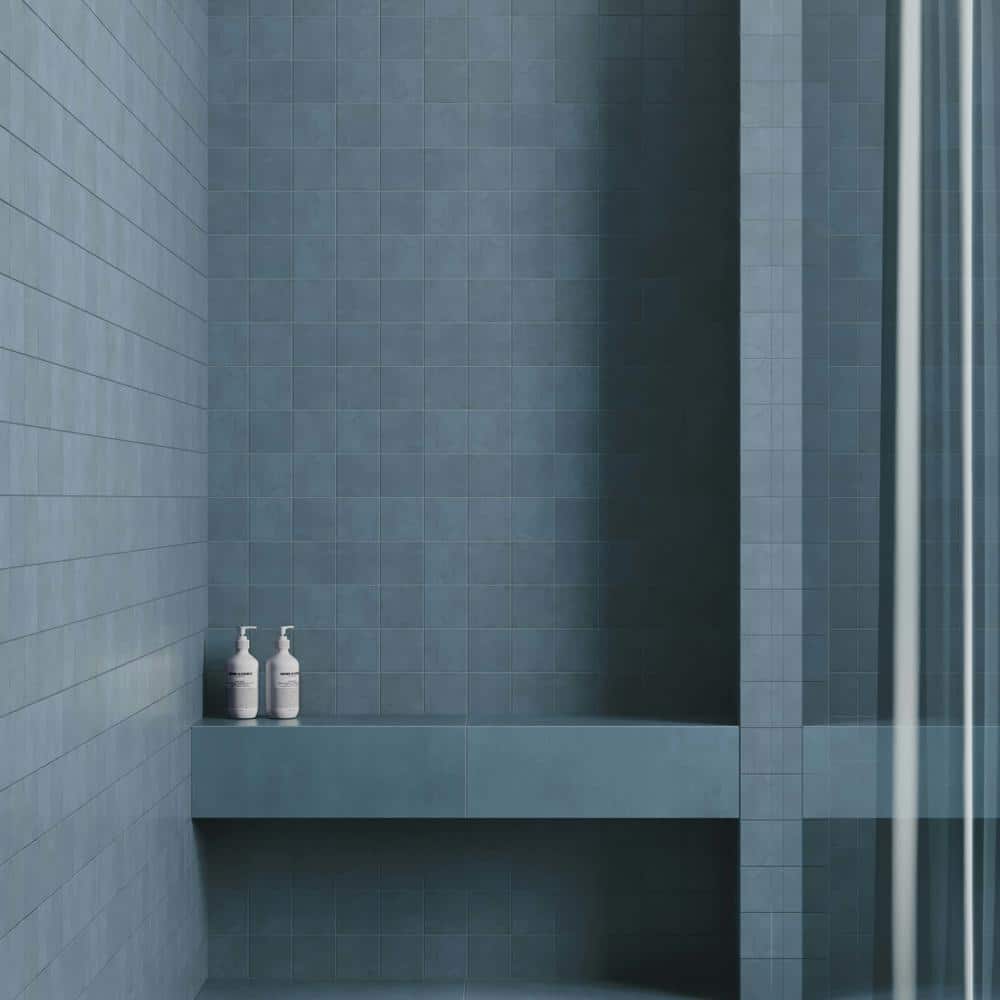 Seaweed Blue 12" x 24" Rectified Porcelain Tile